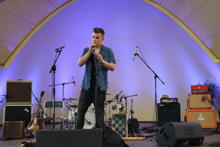 Koncert w amfiteatrze Patryka Demkowskiego